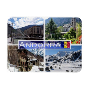 AD Andorra - Berge - Magnet