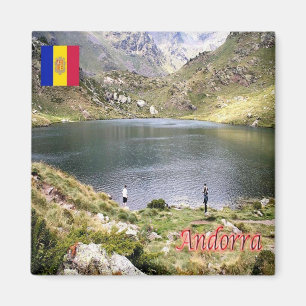 AD - Andorra - Estany de Triviale de Baix Magnet