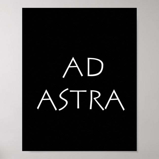 Ad astra poster (Vorne)