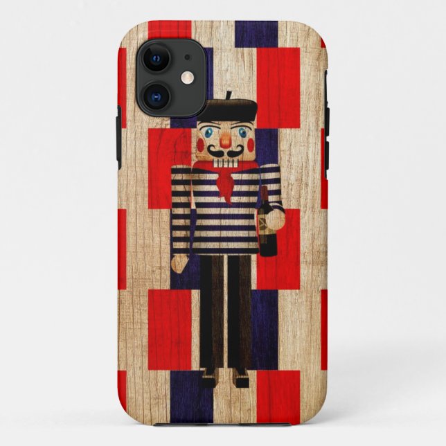 AD Französischer Nussknacker Case-Mate iPhone Hülle (Rückseite)