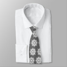 Ad Man Snowflake Foulard Holzkohle Gray zweiseitig