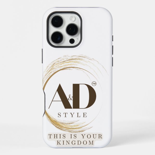 "AD Style – This Is Your Kingdom" Premium Design iPhone Hülle (Rückseite)