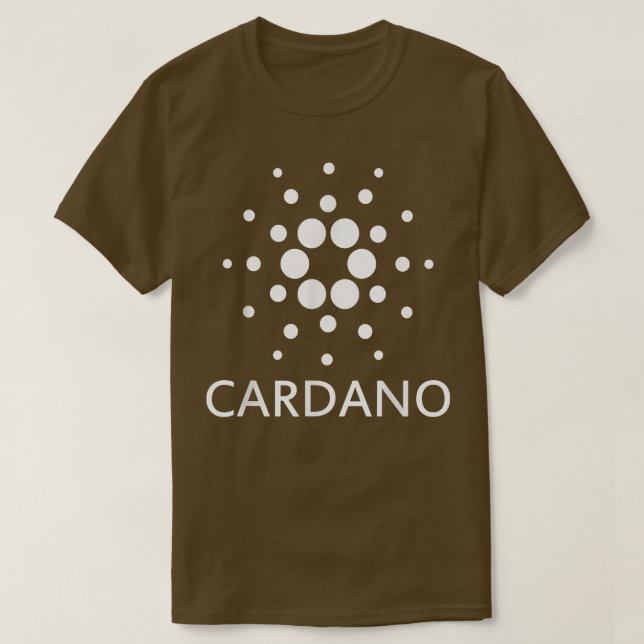 ADA Cardano Kryptowährung Krypto T-Shirt (Design vorne)