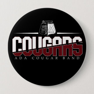 Ada Cougar Band Button