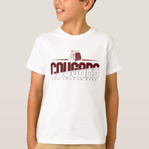 Ada Cougar Band Classic White Youth T - Shirt