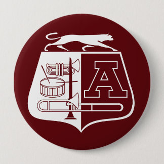 Ada Cougar Band Maroon Button