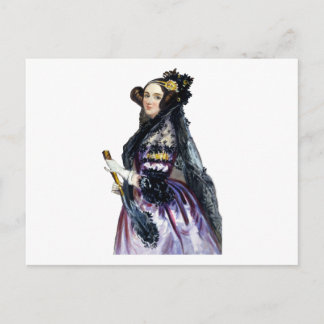 ada Countess of lovelace Postkarte
