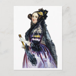 ada Countess of lovelace Postkarte