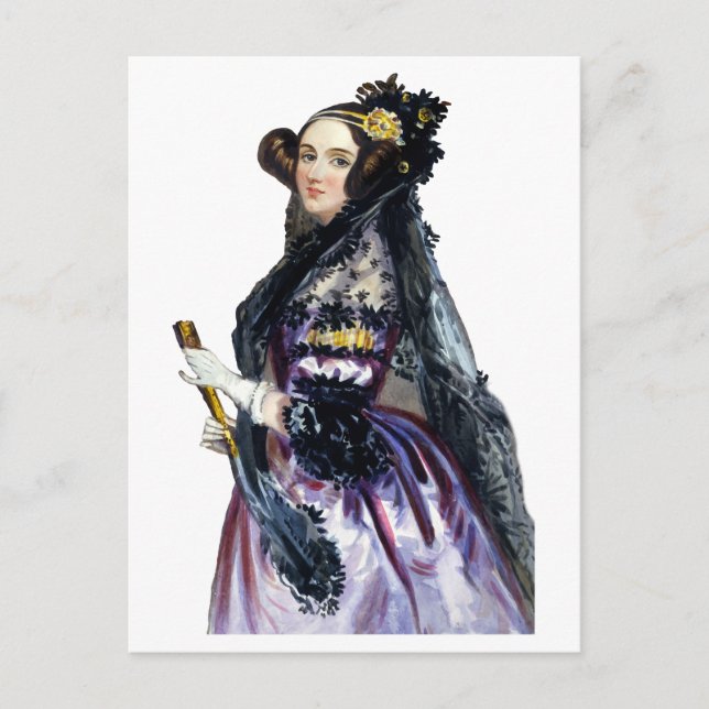 ada Countess of lovelace Postkarte (Vorderseite)
