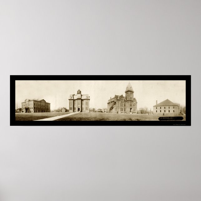 Ada-Foto 1912 von Ohio Nord Poster (Vorne)