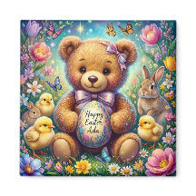 ADA ~ Frohe Ostern ~ Teddy Chicks Bunnies ~