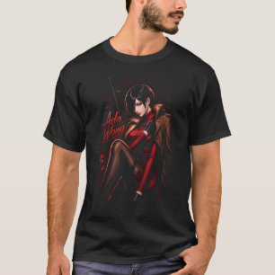Ada Horror Wong Art 68 Einfaches Dunkles T-Shirt