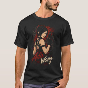 Ada Horror Wong Art 79 Einfaches Dunkles T-Shirt