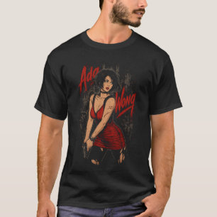 Ada Horror Wong Art Einfaches Dunkles T-Shirt