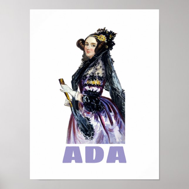 Ada Lovelace Poster (Vorne)