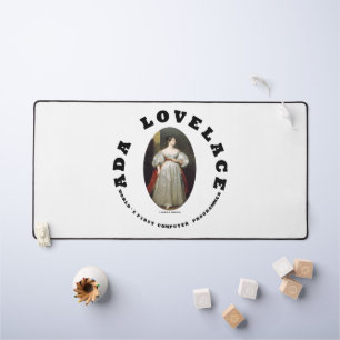 Ada Lovelace World's erster Computerprogrammierer Schreibtischunterlage