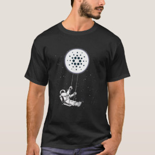Ada-Münze Token Cardano Crypto Währung zu halten T-Shirt
