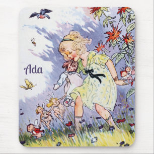 ADA ~ Vintag Art ~ Johnny Gruelle ~ Fairies Mousepad