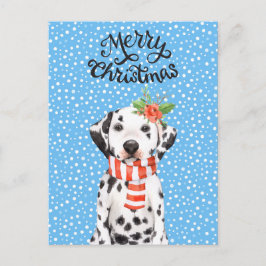 Adable Holiday Dalmatiner Welppy Holidays Postkart Feiertagspostkarte