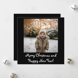 Adable Square Holiday Foto Card Feiertagskarte