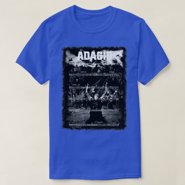 Adagio für Saiten Barber T-Shirt (Design vorne)