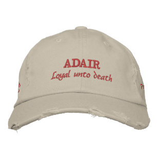 Adair Clan Motto Personalisiert Bestickte Baseballkappe