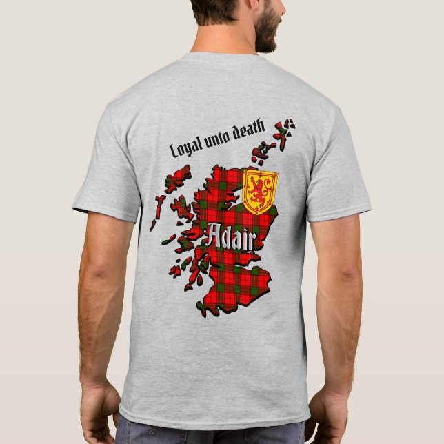 Adair Clan T-Shirt (Rückseite)