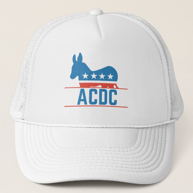 Adair Landkreis Democrat Club Baseball Hat Truckerkappe (Vorderseite)
