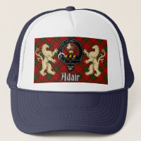 Adair Scottish Tartan & Abzeichen Trucker Hat