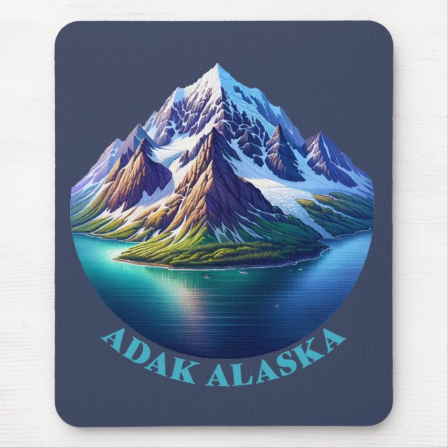 Adak Alaska Mousepad (Vorne)