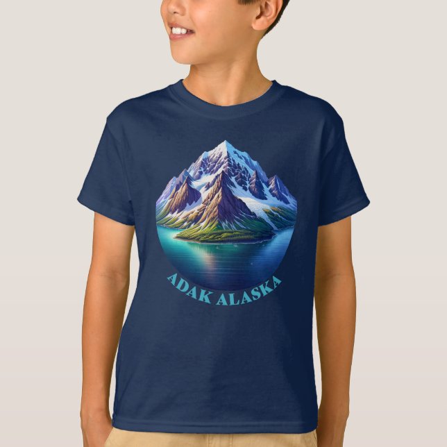 Adak Alaska T-Shirt (Vorderseite)