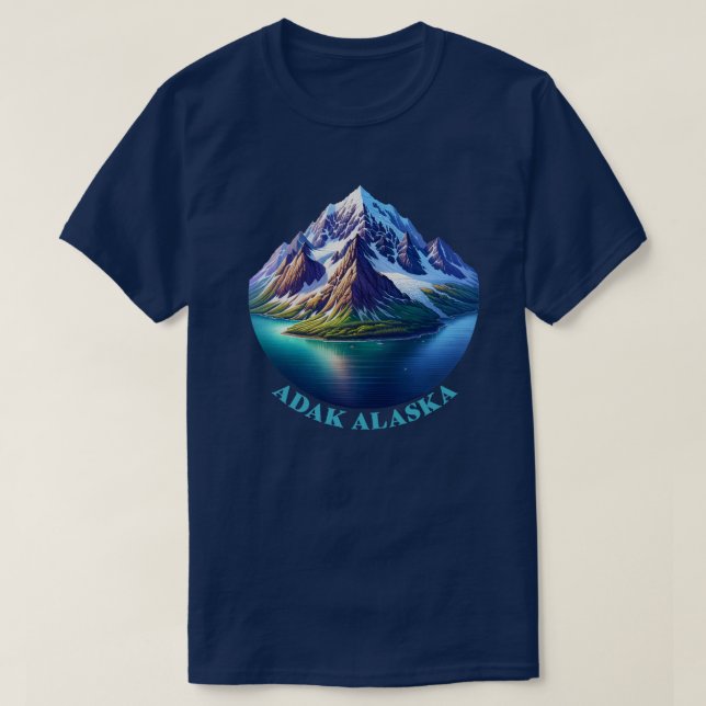 Adak Alaska T-Shirt (Design vorne)