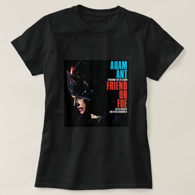 Adam Ant Ori Tour 2020 T-Shirt (Design vorne)