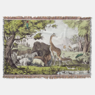 Adam benennt die Kreaturen Decke