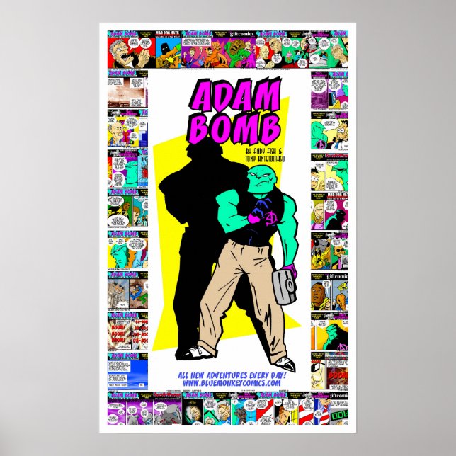 Adam Bomb! Poster (Vorne)