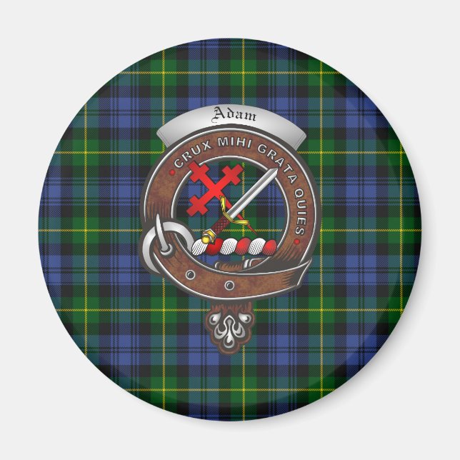 Adam Clan Abzeichen Magnets Magnet (Vorne)