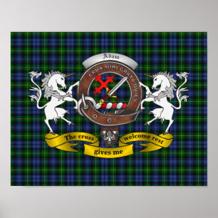 Adam Clan Abzeichen Poster