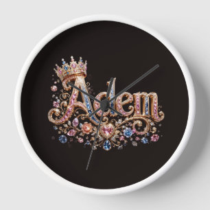 Adam Crown Dekorative Wanduhr