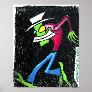 Adam das alien-Plakat Poster