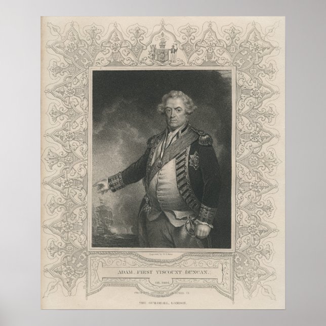 Adam Duncan, 1. Viscount Duncan von Camperdown Poster (Vorne)