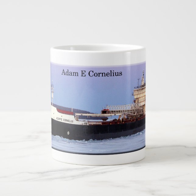 Adam E Cornelius jumbo-Tasse (Vorderseite)