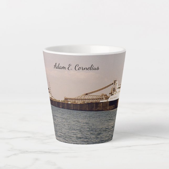 Adam E. Cornelius latte Tasse (Vorderseite)