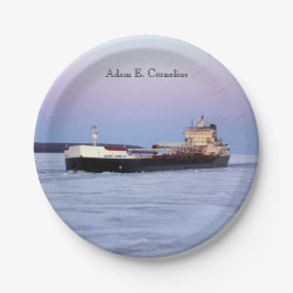 Adam E. Cornelius Papierplatte Pappteller