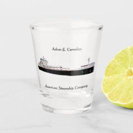 Adam E. Cornelius Schussglas Schnapsglas