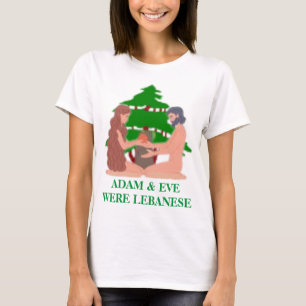 Adam & Eve waren libanesischer T - Shirt