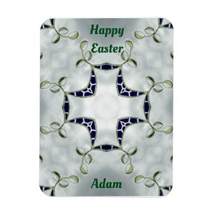 ADAM ~ Green and Blue Oaster ~ Kartenmagnet ~ Magnet