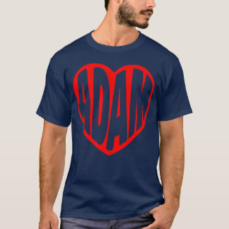 Adam in meinem Herzen Freunde T-Shirt