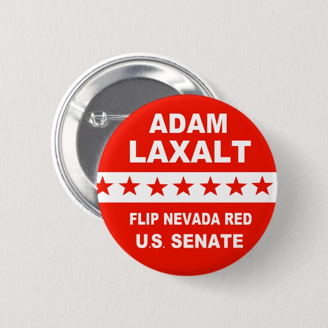 Adam Laxalt 2022 US Senat Nevada Button (Vorne & Hinten)