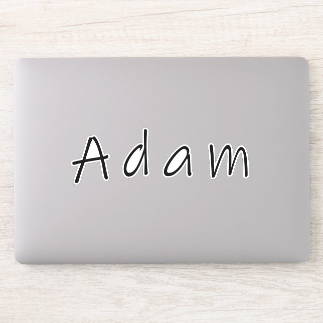 Adam name, für Adam Aufkleber (Computer)