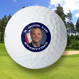 Adam Schiff Good Lie Golfball